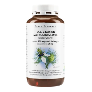 KRAUTERHAUS SANCT BERNHARD - Gélules mono d'huile de cumin noir (400 gélules) - Viking Supplements
