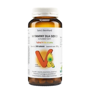 KRAUTERHAUS SANCT BERNHARD Vitamines pour enfants (240 comprimés) - Viking Supplements
