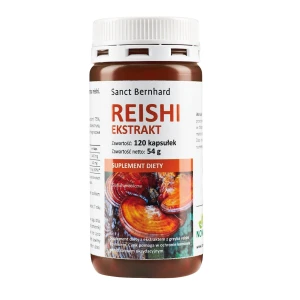 KRAUTERHAUS SANCT BERNHARD Gélules d'extrait de reishi (120 gélules) - Viking Supplements
