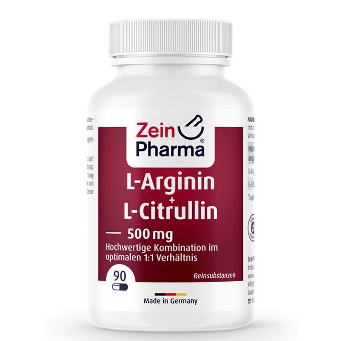 L-arginine + L-citrulline