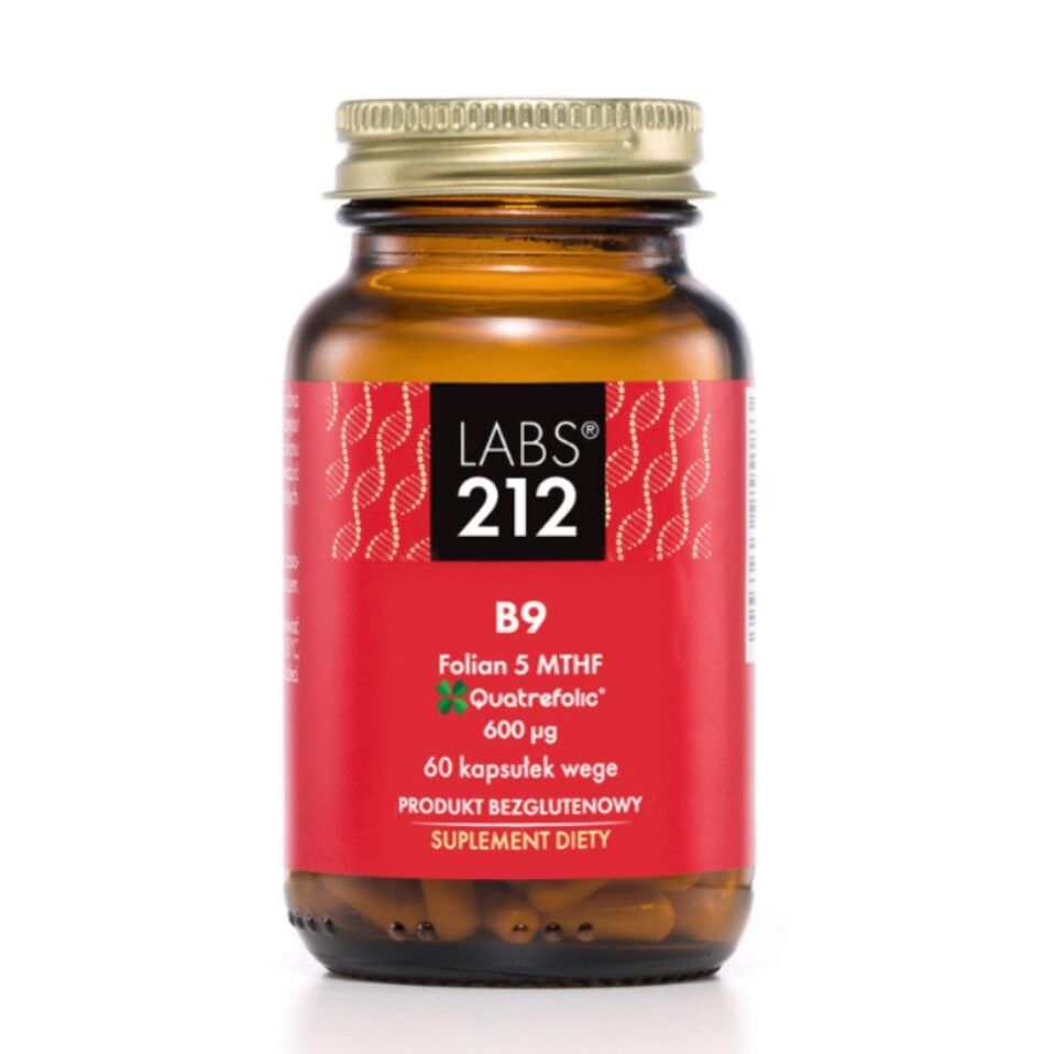 LABS212 B9 Folate 5-MTHF (60 gélules) - Viking Supplements