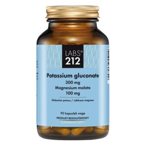 LABS212 Gluconate de potassium/malate de magnésium (90 gélules) - Viking Supplements