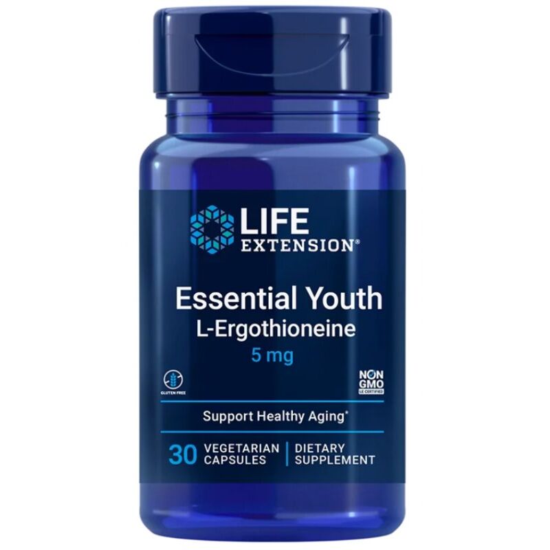 LIFE EXTENSION Essential Youth L-Ergothionéine (30 gélules) - Viking Supplements