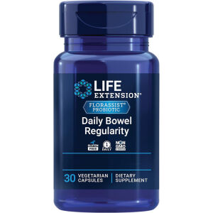 Life Extension FLORASSIST - Régularité intestinale quotidienne, 30 gélules - Viking Supplements