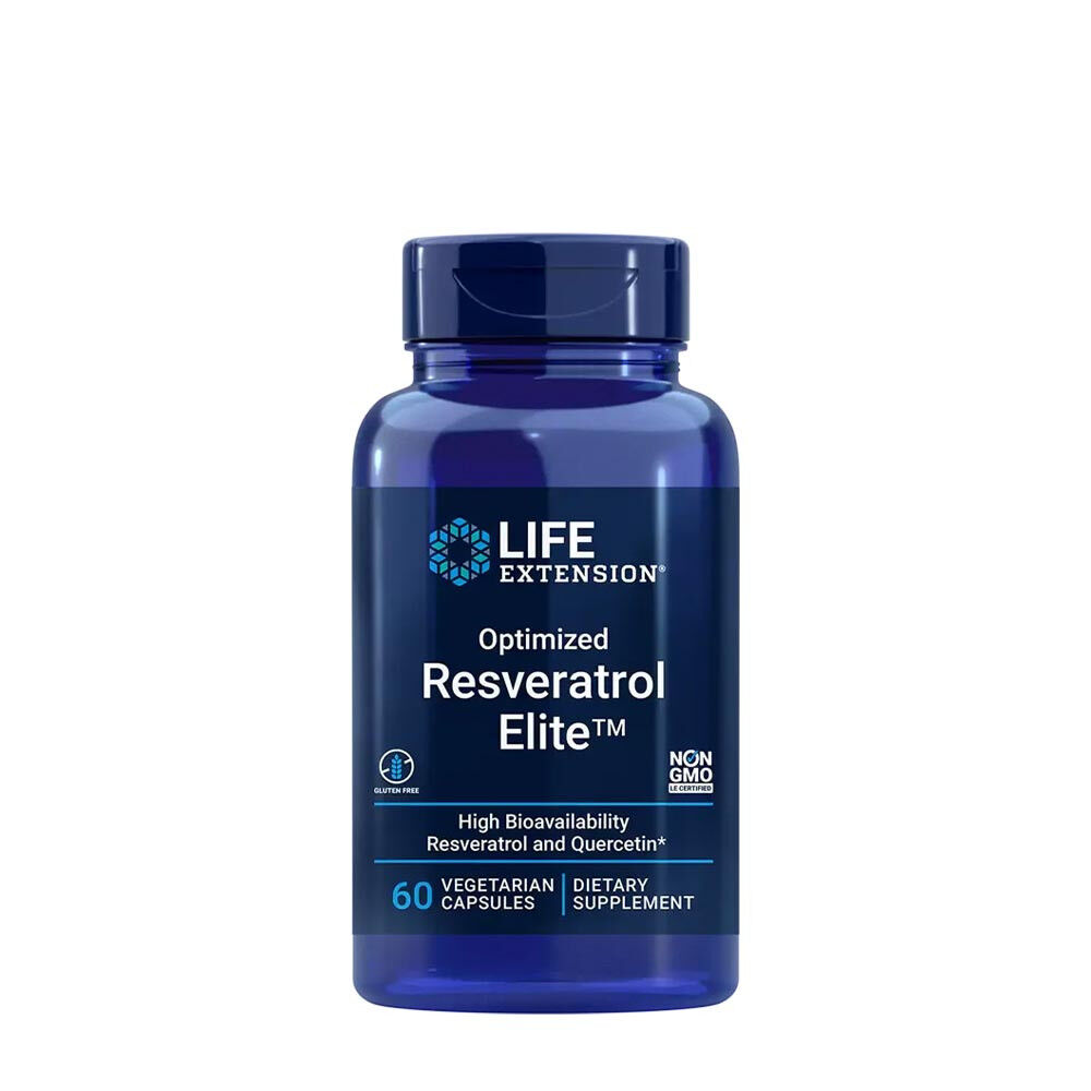Life Extension - Optimized Resveratrol Elite™ (60 Veg Capsules) - Viking Supplements