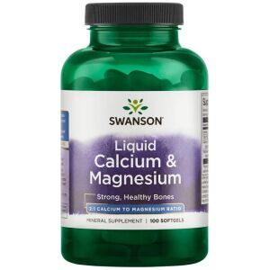 Calcium et magnésium liquides - 100 gélules molles - Viking Supplements