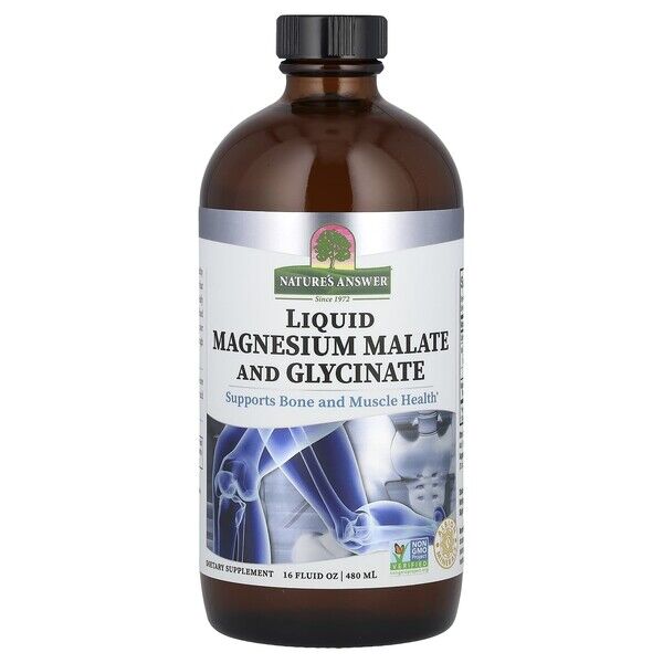 Liquid Magnesium Malate and Glycinate - 480 ml. - Viking Supplements