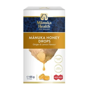 Bonbons MANUKA HEALTH au miel de Manuka MGO™ 400+ et à la vitamine C