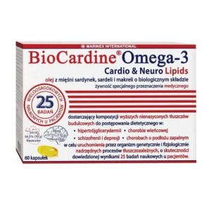 MARINEX BioCardine Oméga-3 : lipides pour le cœur et le cerveau (60 gélules) - Viking Supplements