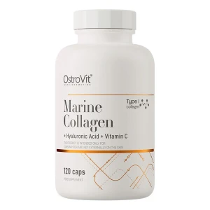 Collagène marin + acide hyaluronique + vitamine C - 120 gélules - Viking Supplements