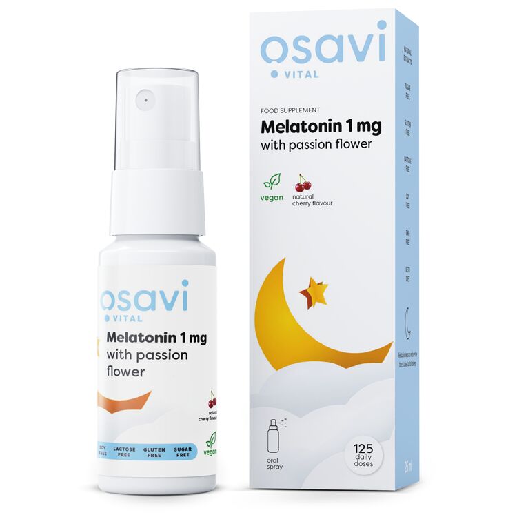 Spray buccal à la mélatonine et à la passiflore