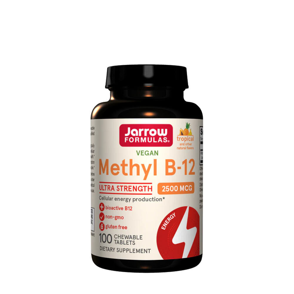 Jarrow Formulas - Methyl B-12, 2500mcg (Tropical) - 100 vegan chewable tabs