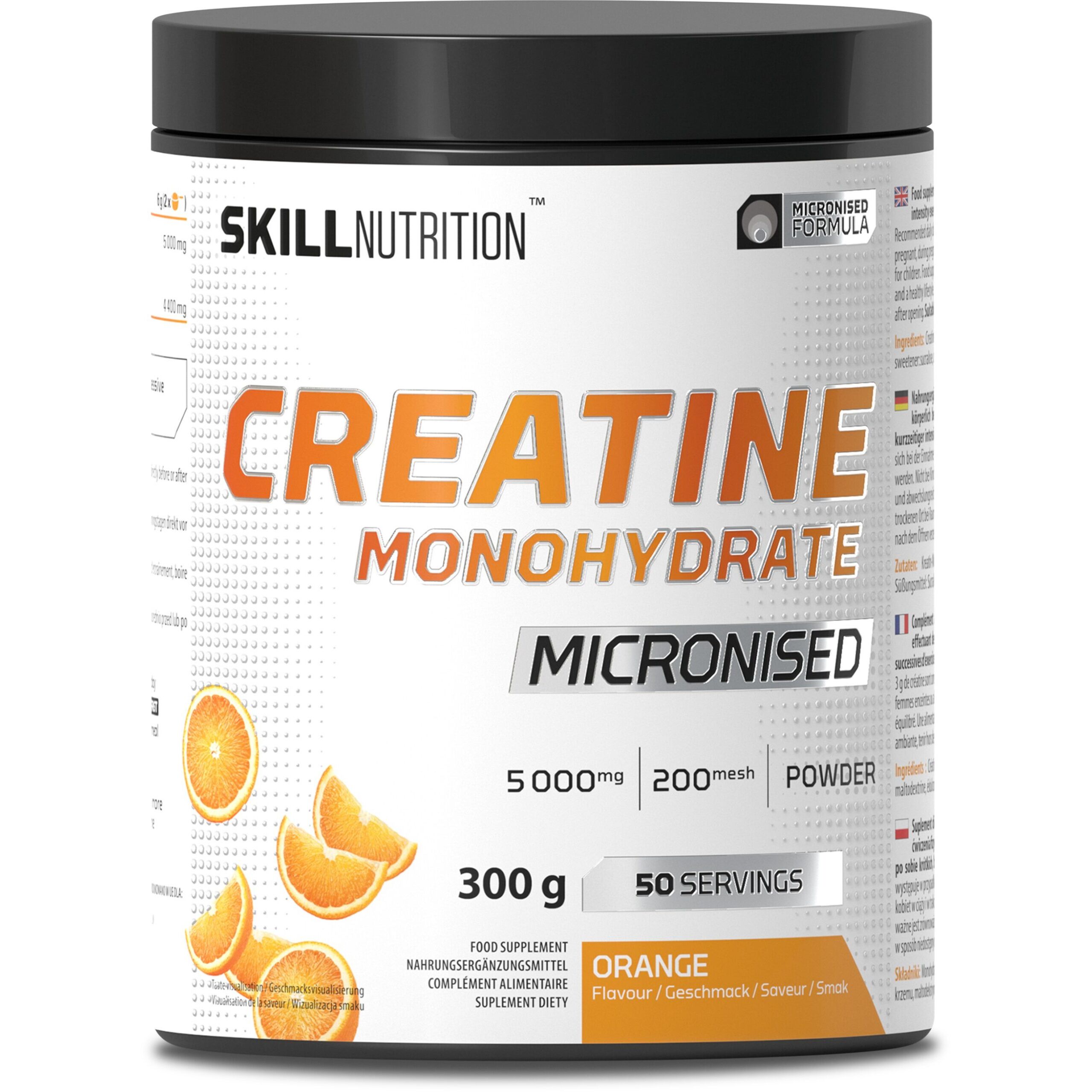 Monohydrate de créatine micronisée aromatisée