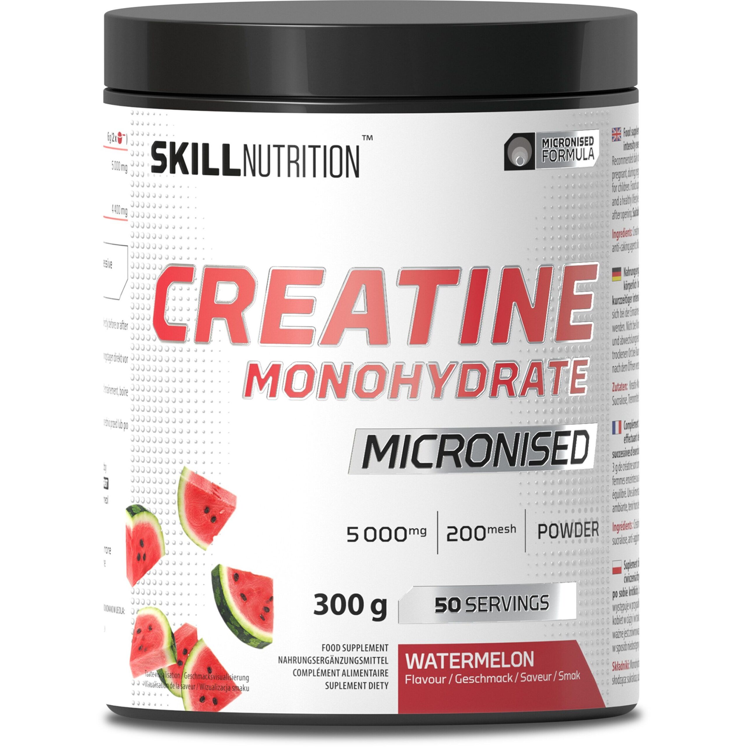 Monohydrate de créatine micronisée aromatisée
