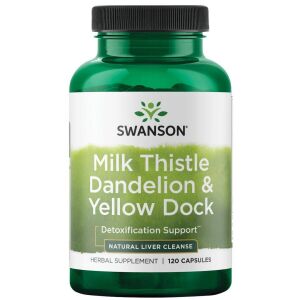 Chardon-Marie, pissenlit et rumex jaune - 120 gélules - Viking Supplements