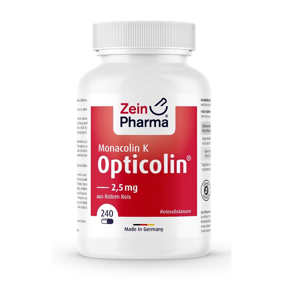 Monacolin K Opticolin - 240 gélules - Viking Supplements