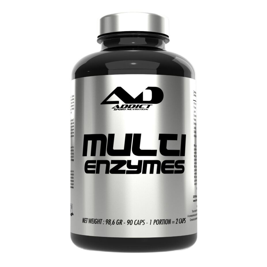 Addict Sport Nutrition - Multi Enzymer + 90 kapsler