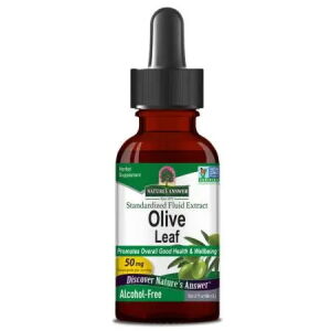 NATURE'S ANSWER Extrait de feuille d'olivier (60 ml / 2 fl. oz.) - Viking Supplements