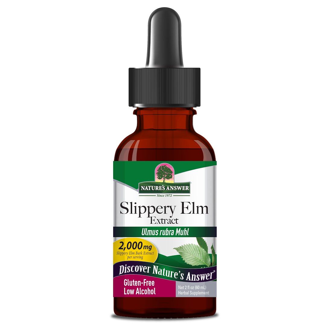 NATURE'S ANSWER Extrait d'orme rouge (60 ml / 2 fl. oz.) - Viking Supplements