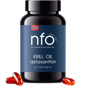 NFO Huile de krill à l'astaxanthine (60 gélules) - Viking Supplements