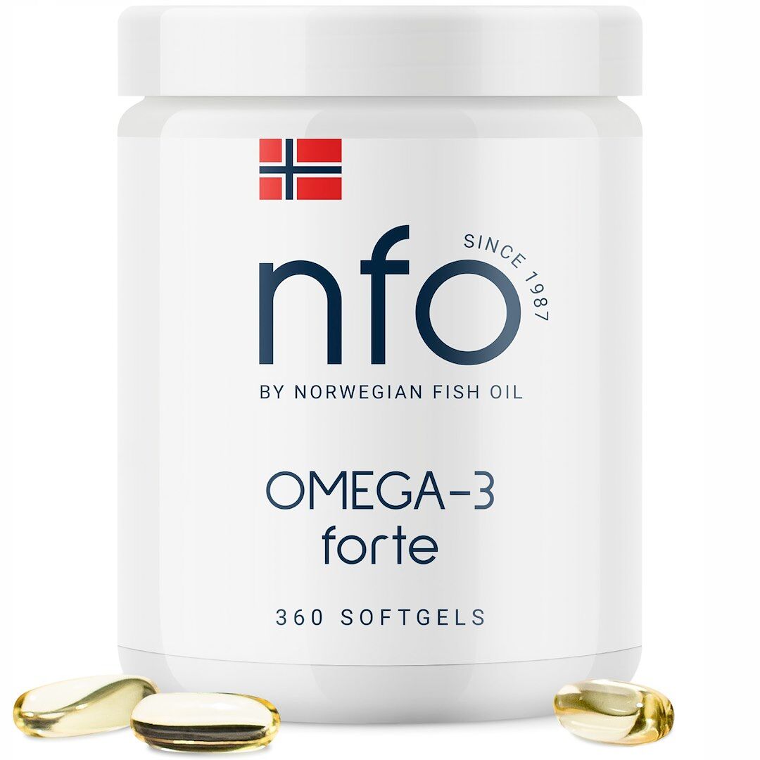 NFO Omega-3 Forte (360 gélules) - Viking Supplements