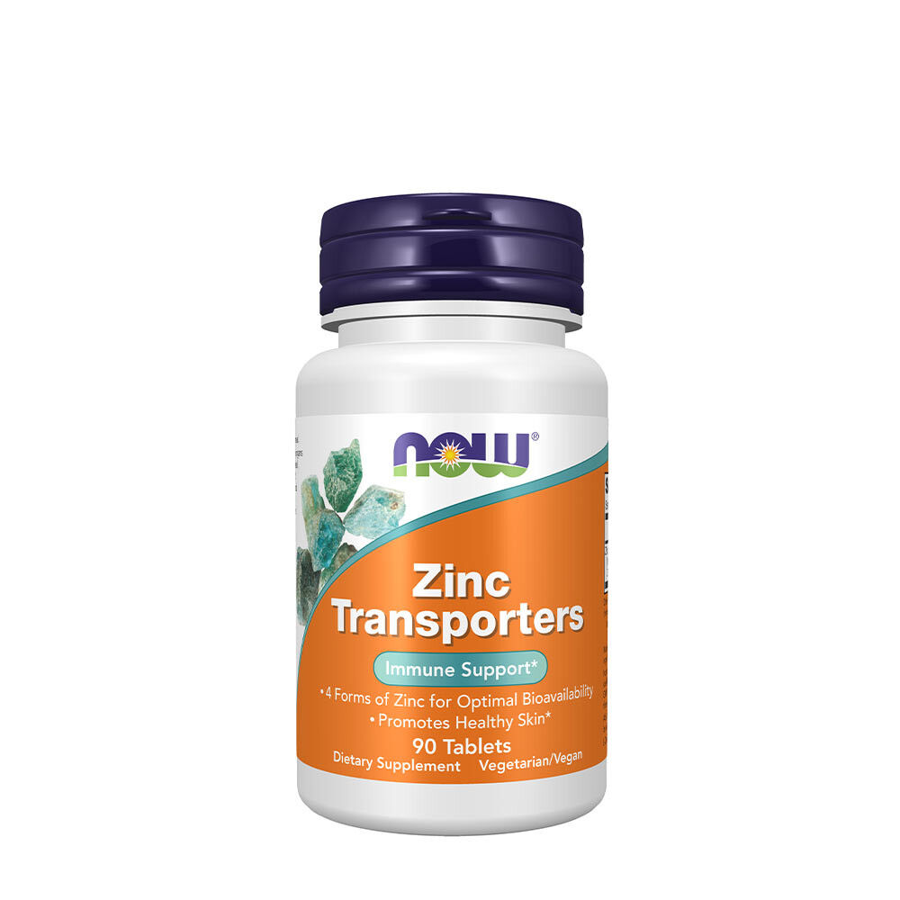 NOW Zinc Transporters 22 mg (90 comprimés) - Viking Supplements