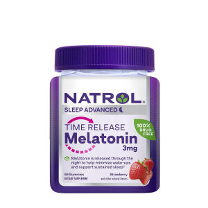 Natrol Mélatonine en bonbons gélifiés 3 mg (65 bonbons gélifiés)