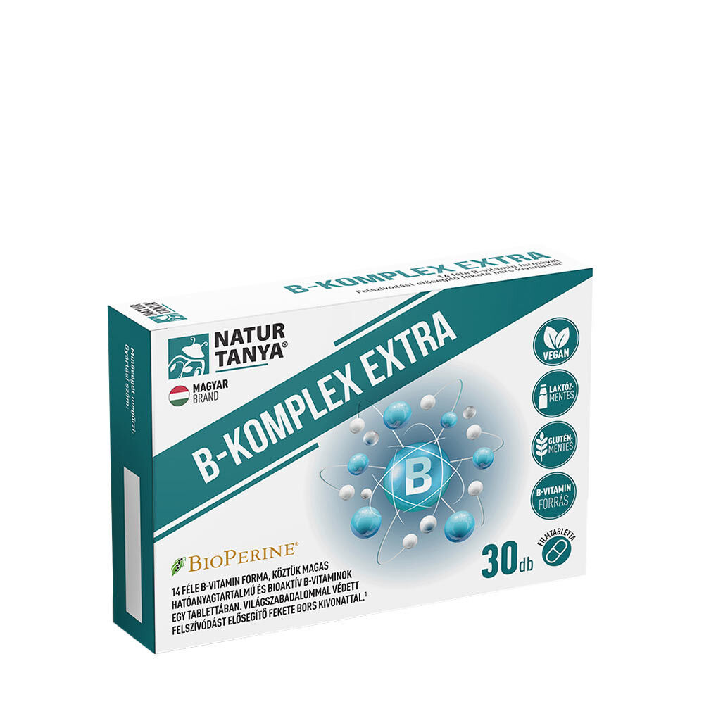 Natur Tanya B Complex Extra (30 comprimés) - Viking Supplements