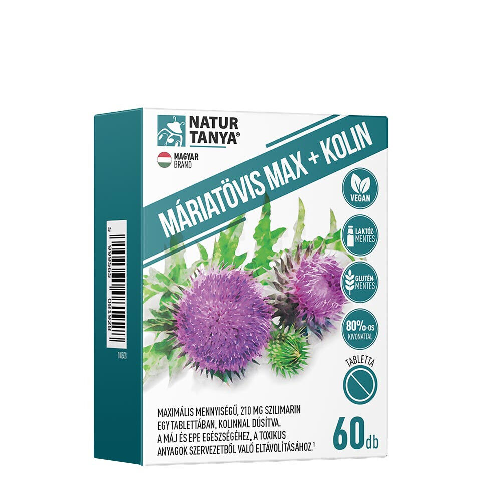 Natur Tanya - Mariatistel Max og Kolin (60 tabletter)