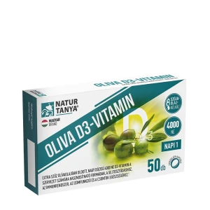 Natur Tanya Vitamine D3 à base d'olive - 4 000 UI (50 gélules molles) - Viking Supplements