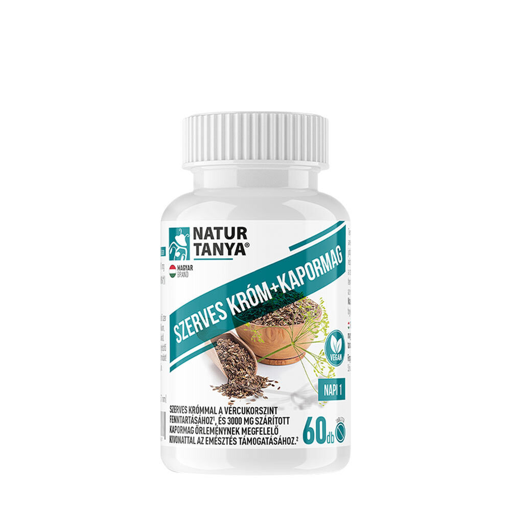 Natur Tanya : Concentré bio à base de chrome et de cuivre (60 comprimés) - Viking Supplements