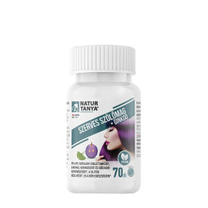 Natur Tanya : pépins de raisin bio et ginkgo biloba (70 comprimés) - Viking Supplements