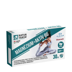 Natur Tanya Magnésium actif végétalien B6 (30 gélules) - Viking Supplements