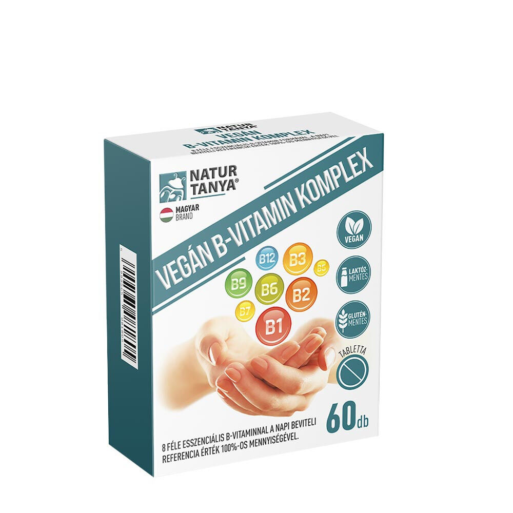 Complexe de vitamines B végétalien Natur Tanya (60 comprimés) - Viking Supplements