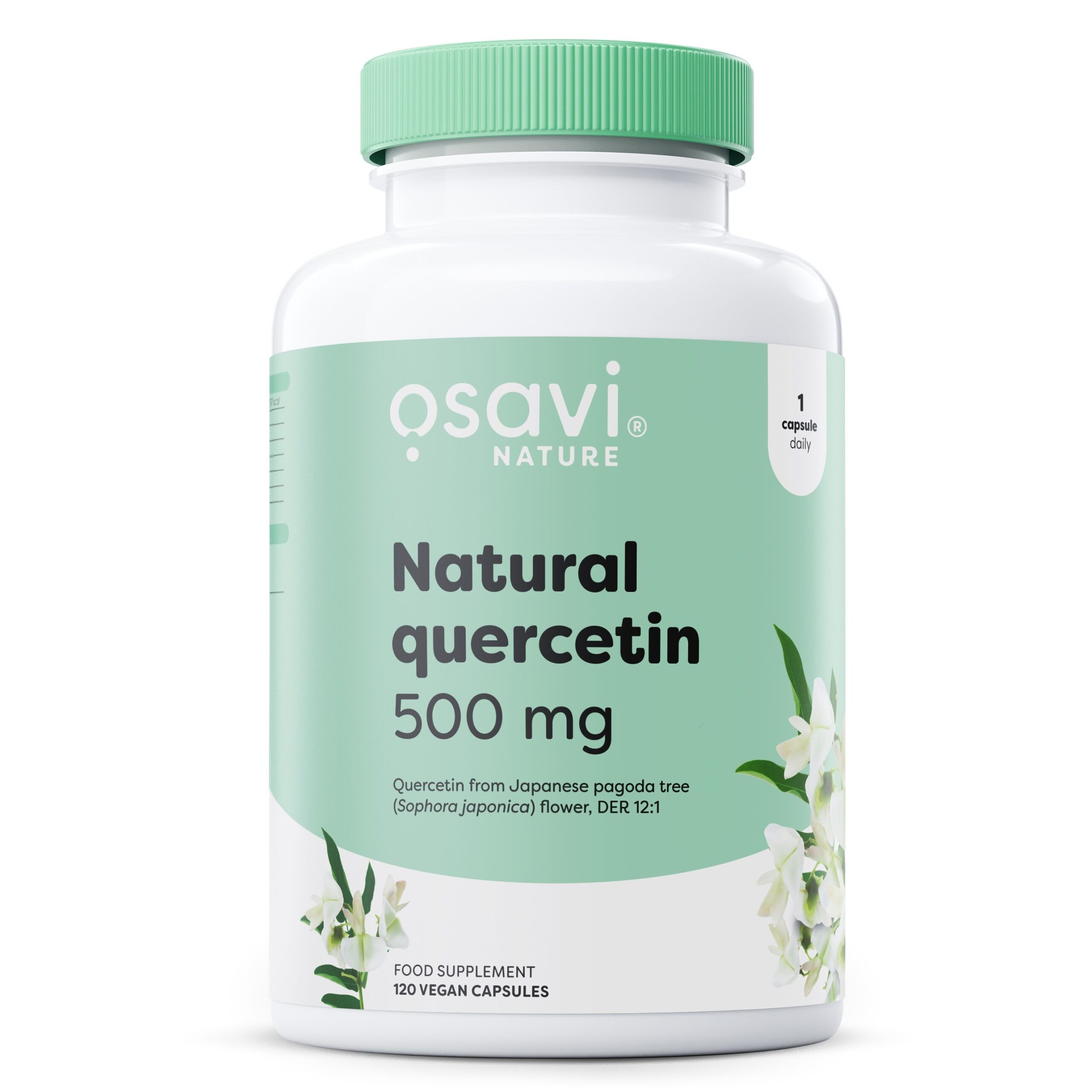 Osavi - Naturlig Quercetin, 500mg - 120 veganske kapsler