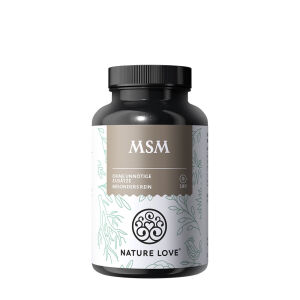 Nature Love MSM à la vitamine C (180 comprimés) - Viking Supplements