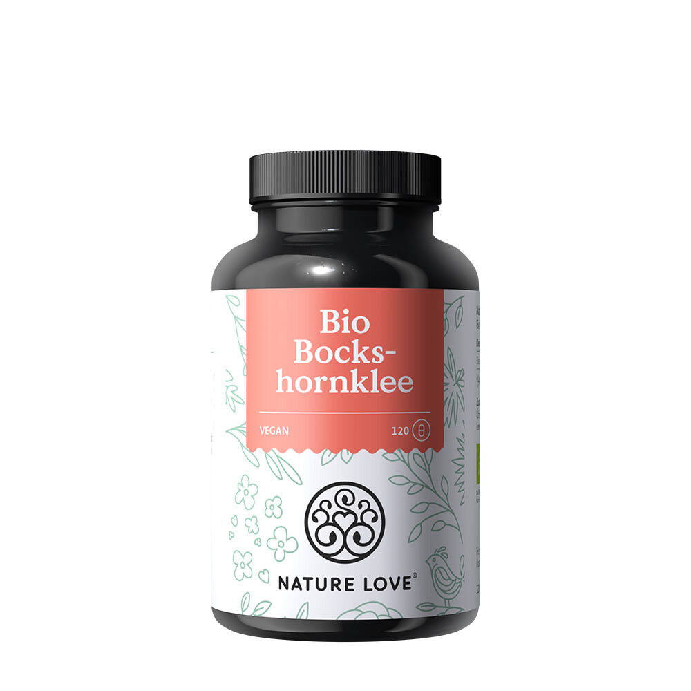Nature Love - Økologisk bukkehornsfrø (120 kapsler)