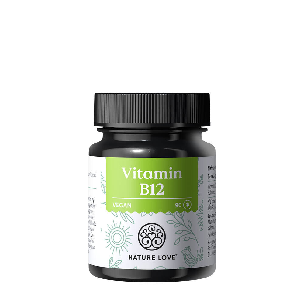 Nature Love Vitamine B12 (90 comprimés végétaliens) - Viking Supplements