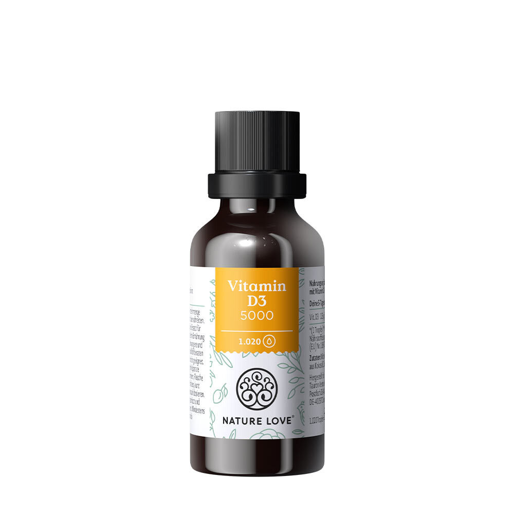 Nature Love Vitamine D3 5 000 UI (30 ml) - Viking Supplements