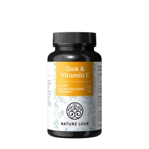 Nature Love Zinc & Vitamine C (120 gélules) - Viking Supplements