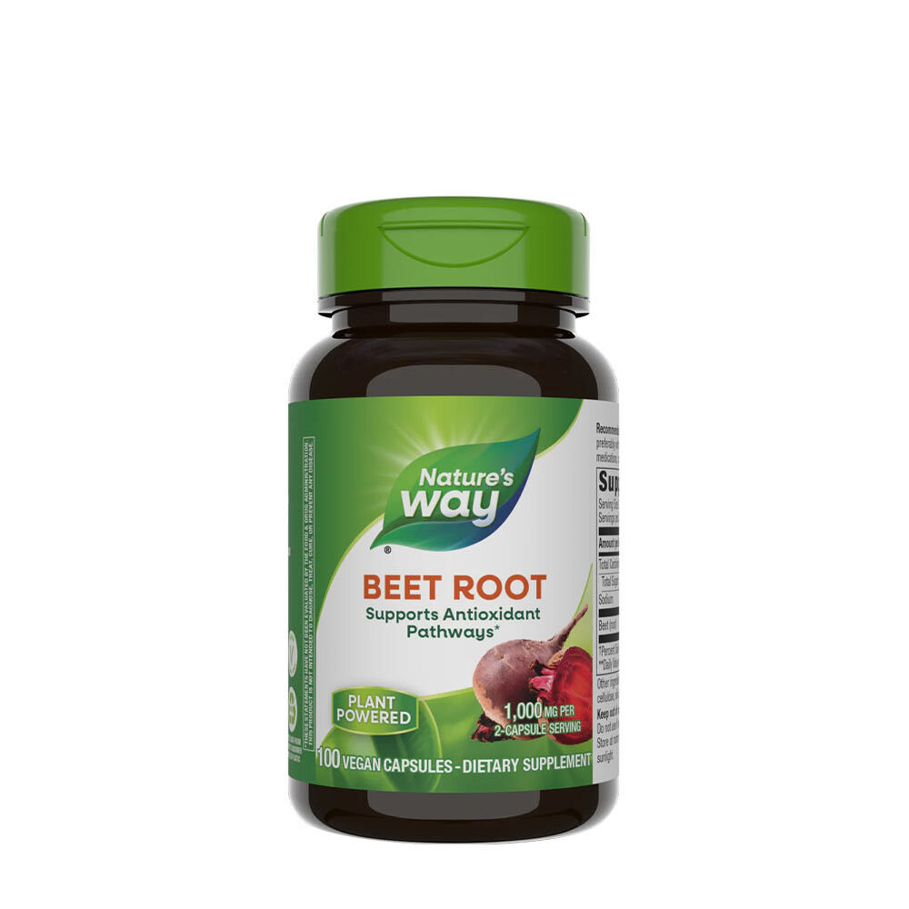 Natures Way : Betterave (100 gélules) - Viking Supplements