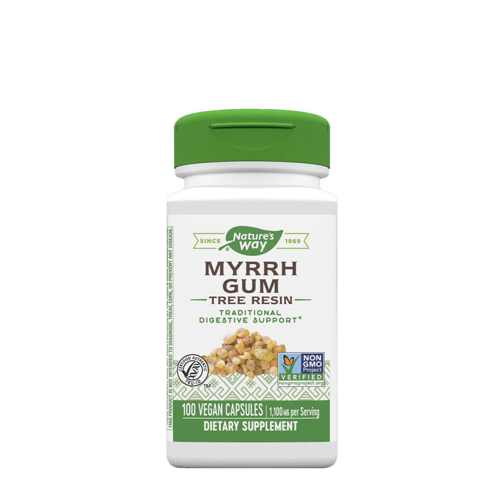 Gomme de myrrhe Natures Way (100 gélules) - Viking Supplements