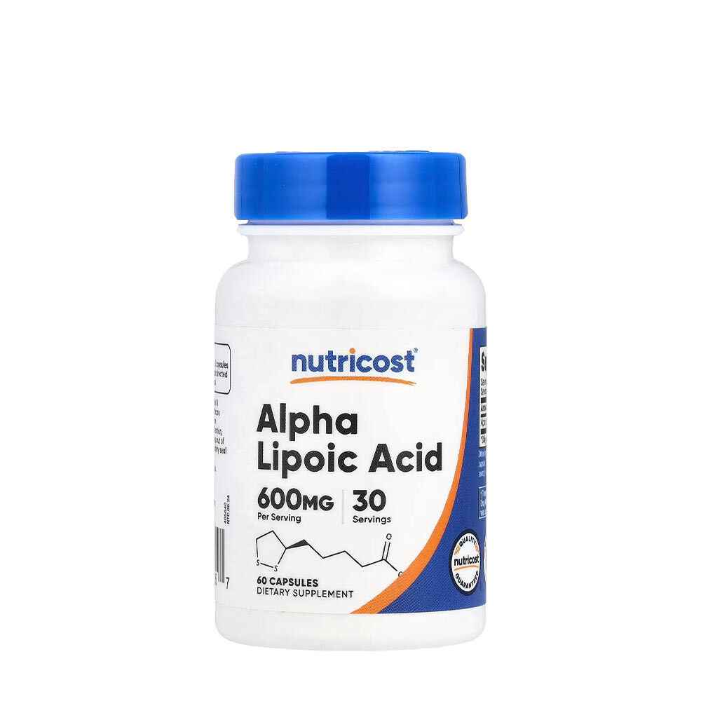 Nutricost – Alpha Lipoic Acid 600 mg, 60 kapsler