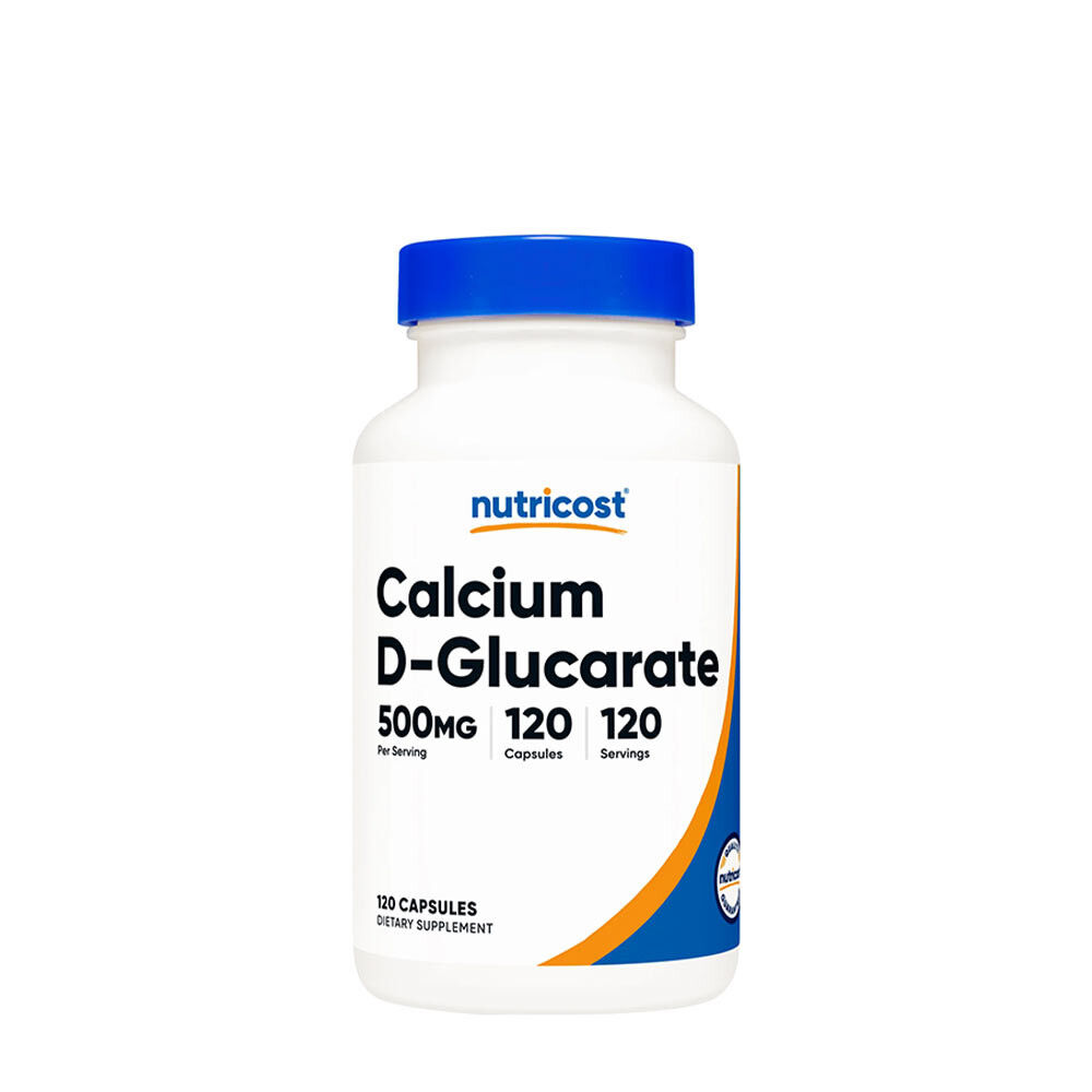 Gélules de D-glucarate de calcium Nutricost (120 gélules) - Viking Supplements