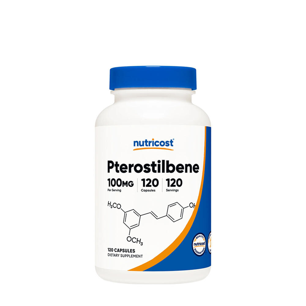 Gélules de ptérostilbène Nutricost (120 gélules) - Viking Supplements