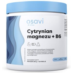 OSAVI Citrate de magnésium + B6 (250 g) - Viking Supplements