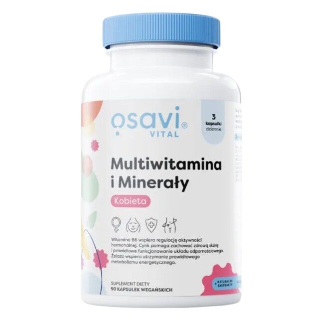 OSAVI Multivitamines et minéraux pour femmes (90 gélules) - Viking Supplements