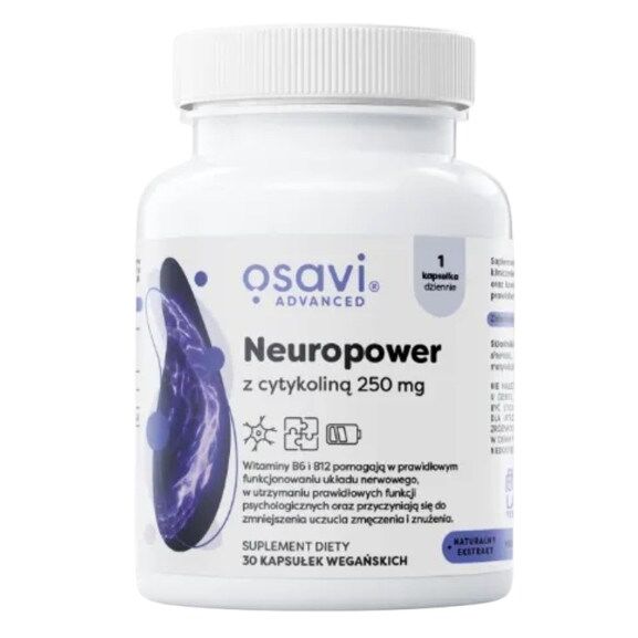 OSAVI Neuropower à la cyticoline 250 mg (60 gélules) - Viking Supplements