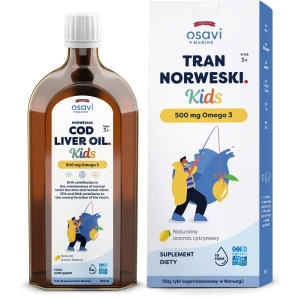Huile de foie de morue norvégienne OSAVI pour enfants