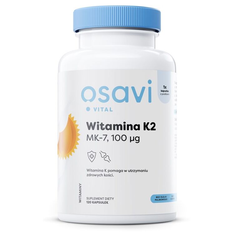 Osavi - Vitamin K2 MK-7 100 mcg (120 kapsler)